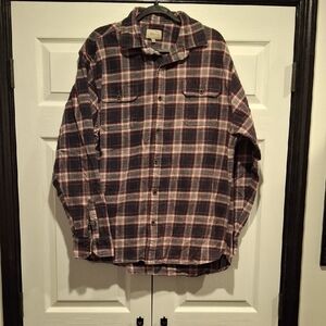 Jachs Black and Red Plaid Button-Down Shirt